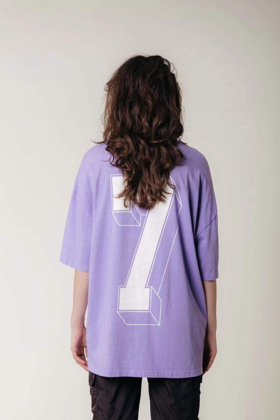 Colourful Rebel Women's Light Lilac Seven Tee T-Shirt