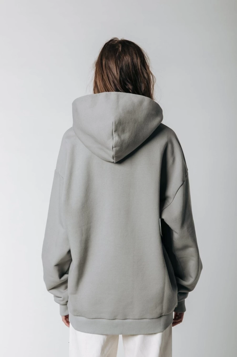 Colourful Rebel Women's Speed Walk Club Hoodie in Concrete Gray | Stylish & Comfortable Pullover