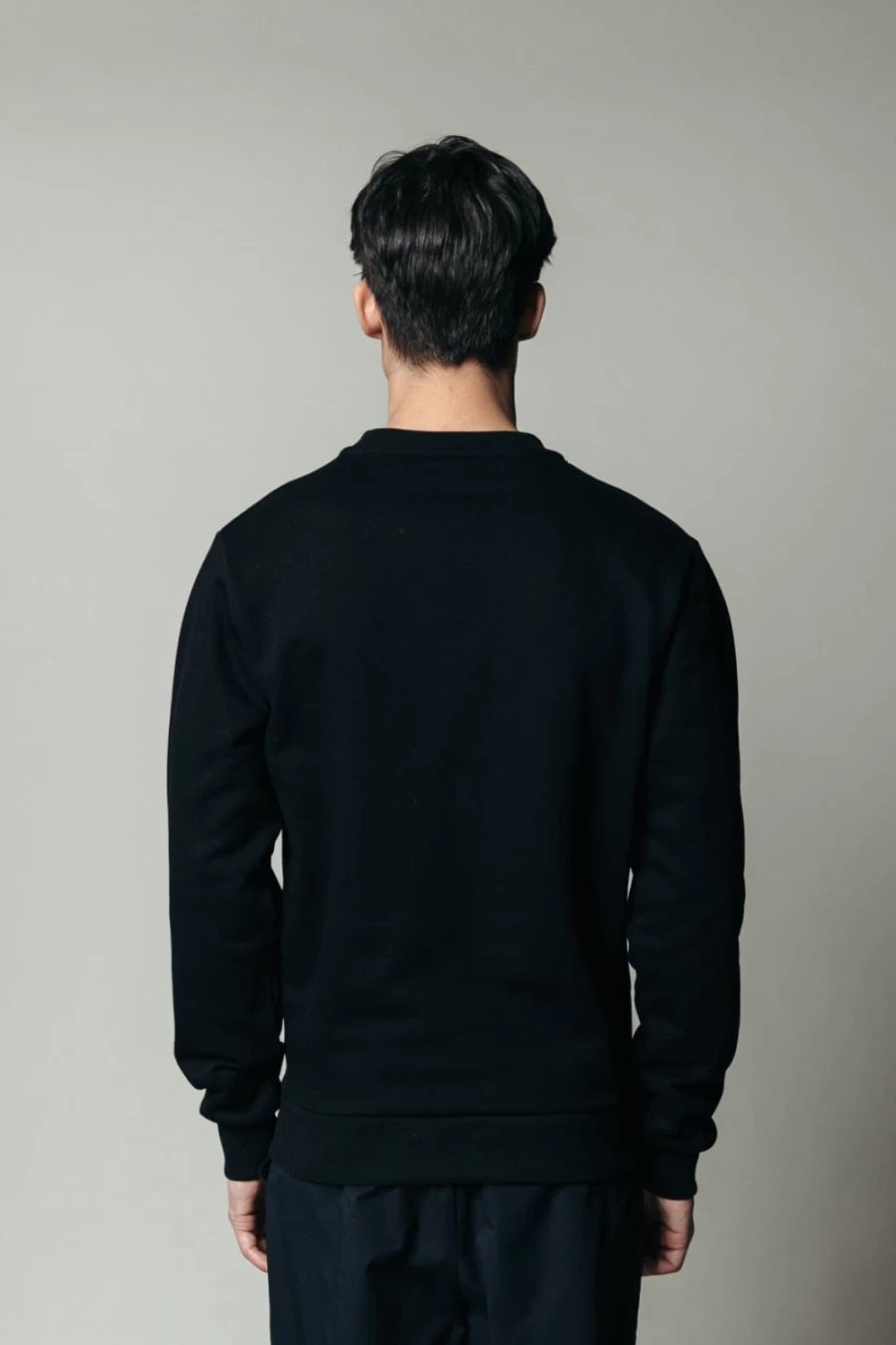 Colourful Rebel Men's Black Figures Sweat Hoodie